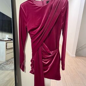 Michael Costello Velvet Dress Size S